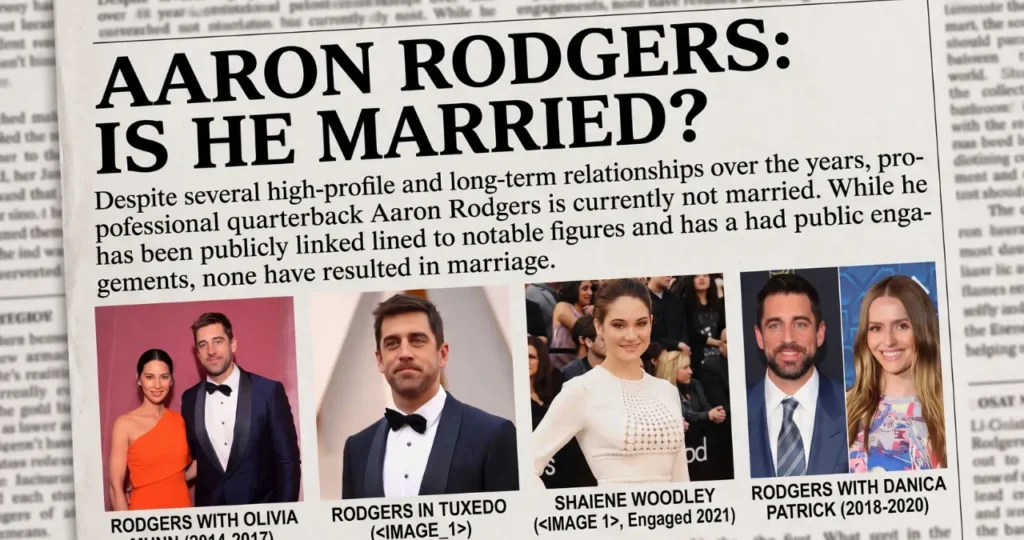is aaron rodgers married