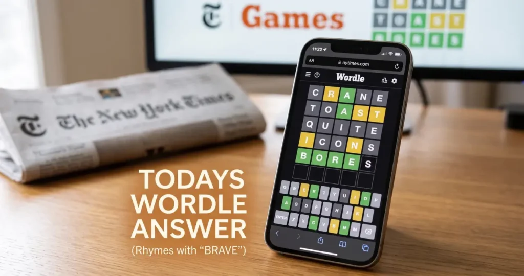 todays wordle answer