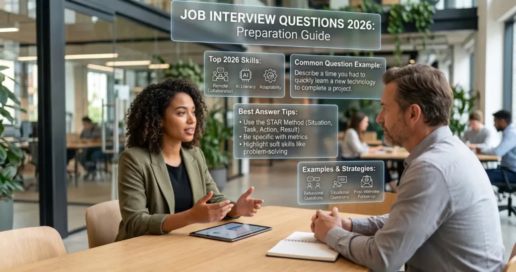 job interview questions 2026