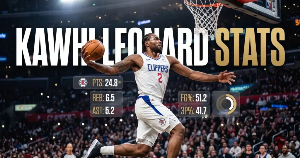 kawhi leonard stats