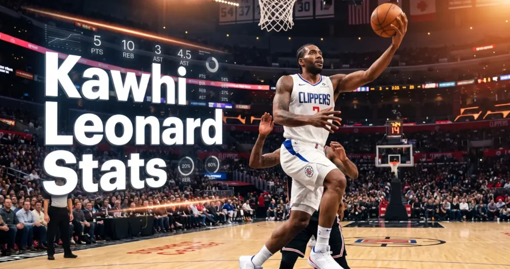 kawhi leonard stats