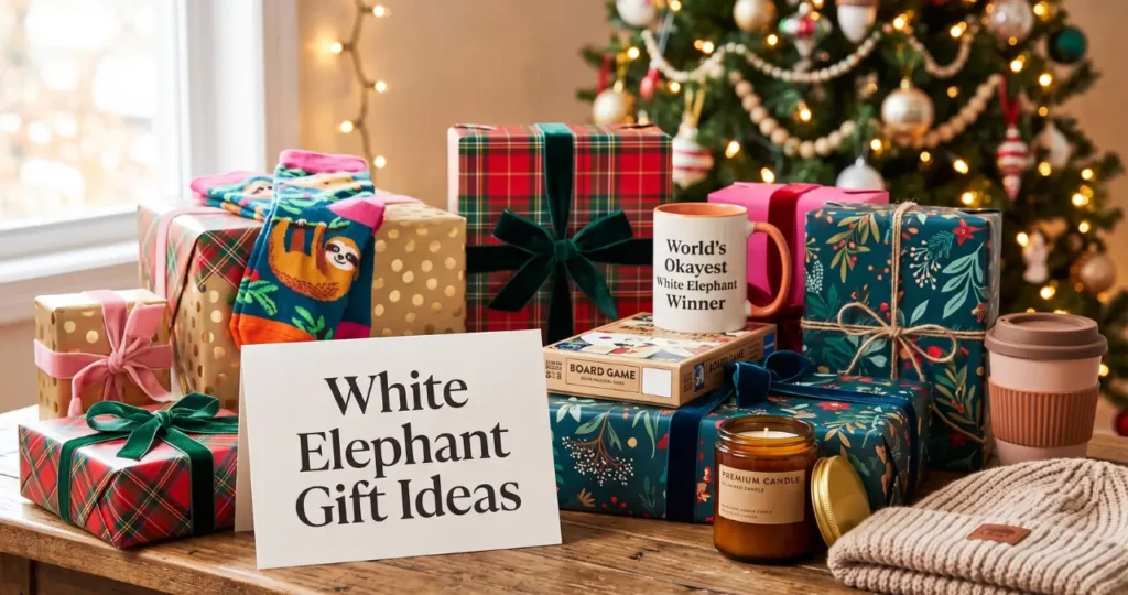 white elephant gift ideas